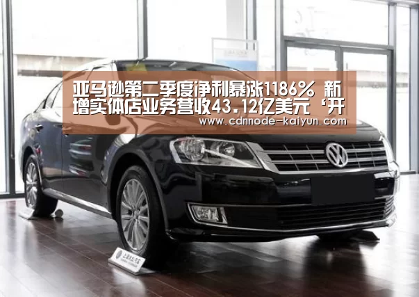 亚马逊第二季度净利暴涨1186% 新增实体店业务营收43.12亿美元‘开元’(图2) 开元