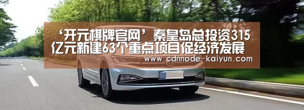 ‘开元棋牌官网’秦皇岛总投资315亿元新建63个重点项目促经济发展(图2) 开元
